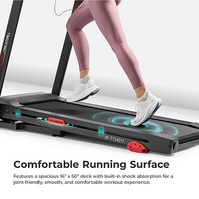 Sunny Health & Fitness Active 300 Smart Incline Treadmill
