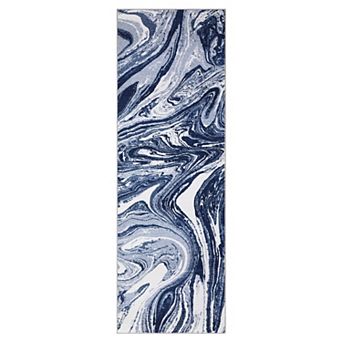 Garvee Machine Washable Non Slip Modern Abstract Area Rug Stain Resistant Carpet for Bedroom Kitchen