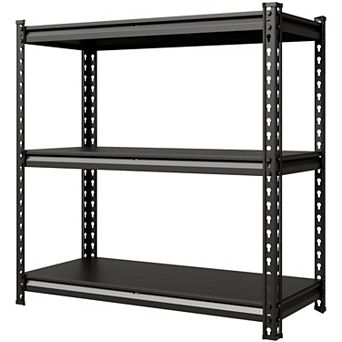 5 tier Garage Shelving Unit, Adjustable Steel Utility Storage Rack, 48" W x 16" D x 72" H