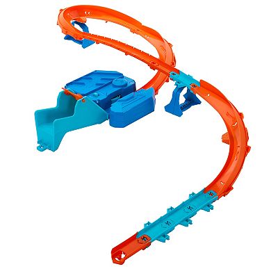 Mattel Hot Wheels Track Creator Boosted Jump Speedway with Motorized Booster