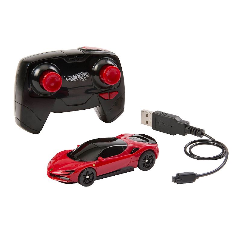 Mattel Hot Wheels RC Ferrari SF90 Stradale Remote Control Car, Multi