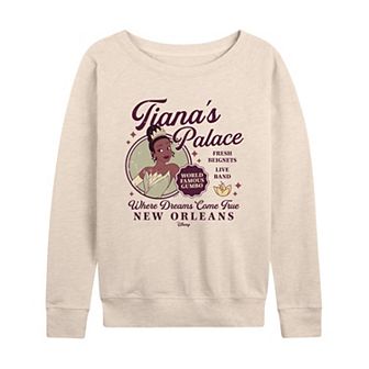 Disney's The Princess and the Frog Women's Tiana's Palace French Terry Long Sleeve Tee