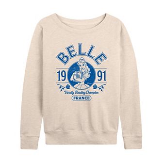Disney's Beauty and the Beast Belle Women's Varsity French Terry Long Sleeve Tee