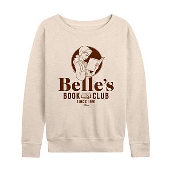 Disney's Beauty and the Beast Belle Women's Book Club French Terry Long Sleeve Tee