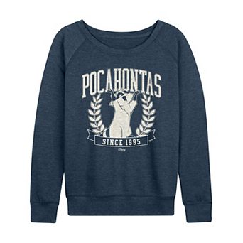 Disney's Pocahontas Women's Since 1995 French Terry Long Sleeve Tee