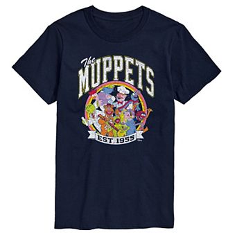Disney's The Muppets Men's Est 1955 Collegiate Graphic Tee