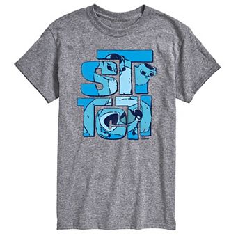 Disney's Lilo & Stitch Men's Stitch Stack Graphic Tee