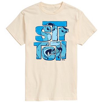 Disney's Lilo & Stitch Men's Stitch Stack Graphic Tee