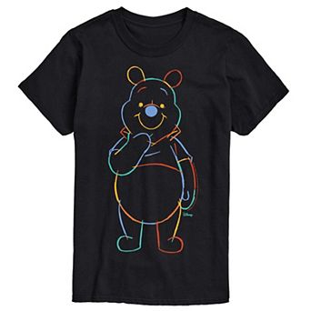 Disney's Winnie The Pooh Men's Color Portrait Graphic Tee
