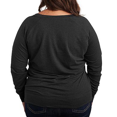 Disney's Tinker Bell Plus Size Moon French Terry Long Sleeve Tee