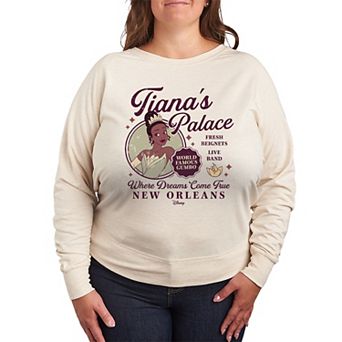 Disney's The Princess and the Frog Plus Size Tiana's Palace French Terry Long Sleeve Tee