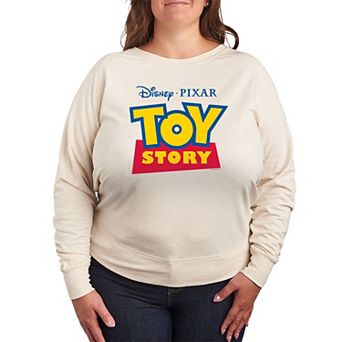 Disney / Pixar Toy Story Plus Size French Terry Long Sleeve Tee