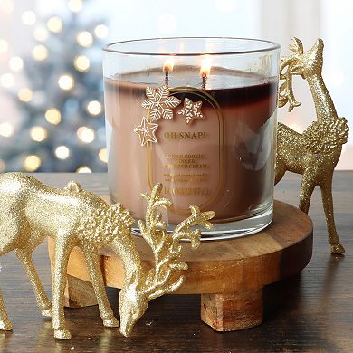 Sonoma Goods For Life Oh Snap! Sugar Cookie Ginger Whipped Cream 14-oz. Large Candle Jar