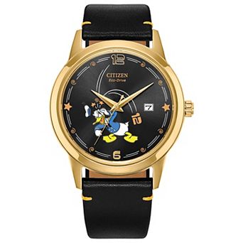 Disney's Donald Duck Leather Strap Watch by Citizen