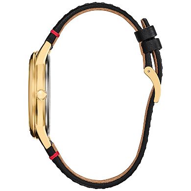 Disney's Mickey Mouse Men's Leather Strap Watch by Citizen