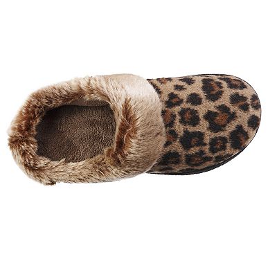 isotoner Women's Erica Clog Slippers Open Back Comfort Slippers