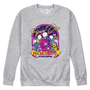 Men's Star Wars Figrin Dan & The Cantina Band Crew Fleece Sweatshirt