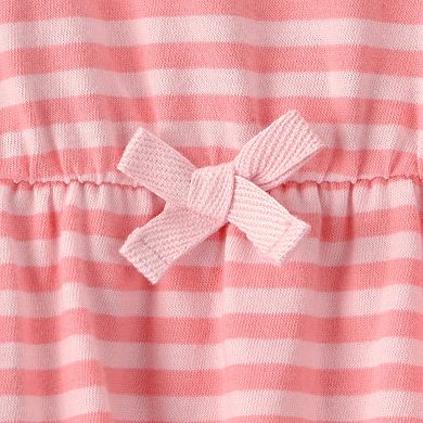 Baby Girl Carter's Stripe Sleeveless Bodysuit Dress