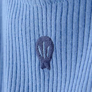 Baby Girl Carter's Short Sleeve Bodysuit Dress With Ruffle Sleeves