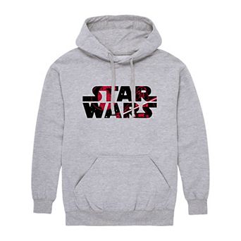 Men's Star Wars Darth Vader Logo Fleece Pullover Hoodie