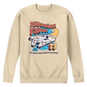Men's Star Wars Millennium Falcon Vintage Crew Fleece Sweatshirt