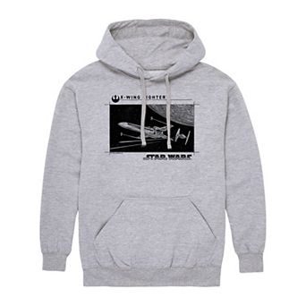 Men's Star Wars X-Wing Fighter Fleece Pullover Hoodie
