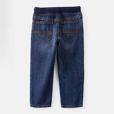 Toddler Boy Carter's Pull-On Denim Pants