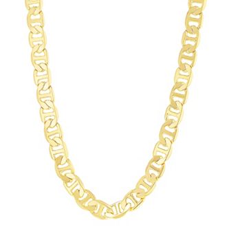 KIRO 14k Gold Plated Mariner Chain Necklace
