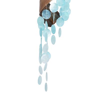 Stella & Eve Faux Shell Spiral Waterfall Wind Chime
