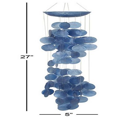 Stella & Eve Faux Capiz Shell Waterfall Wind Chime