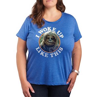 Plus Size Star Wars I Woke Up Like This Graphic Tee