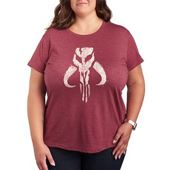 Plus Size Star Wars The Mandalorian Icon Graphic Tee
