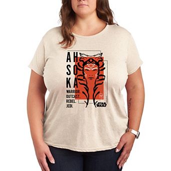 Plus Size Star Wars May The Force Be With You Graphic Tee