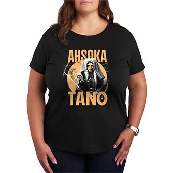 Plus Size Star Wars Ahsoka Tano Star Map Graphic Tee