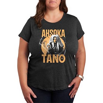 Plus Size Star Wars Ahsoka Tano Star Map Graphic Tee