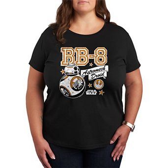 Plus Size Star Wars BB-8 Astromech Droid Graphic Tee