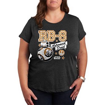 Plus Size Star Wars BB-8 Astromech Droid Graphic Tee