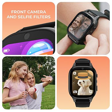 iTouch Smartwatch 25 STEM Games Camera Step Counter Audiobooks Bluetooth Splash Resistant