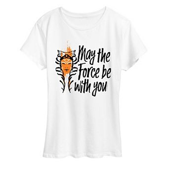 Women's Star Wars May The Force Be With You Graphic Tee