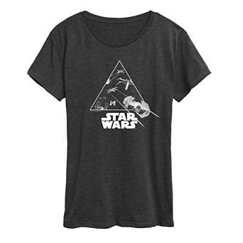 Women's Star Wars Ship Battle Graphic Tee