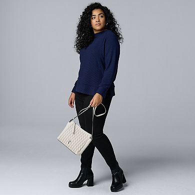 Plus Size Simply Vera Vera Wang Cozy Tunic