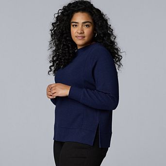 Plus Size Simply Vera Vera Wang Cozy Tunic