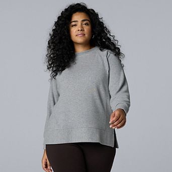 Plus Size Simply Vera Vera Wang Cozy Tunic