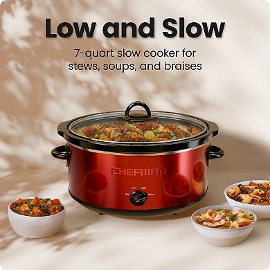 Chefman 7-qt. Electric Slow Cooker