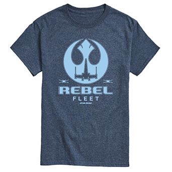Men's Star Wars Rebel Fleet Flight Patch Graphic Tee