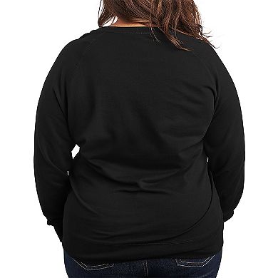 Plus Size Star Wars The Mandalorian Icon French Terry Long Sleeve Tee