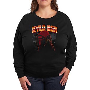 Plus Size Star Wars Kylo Ren French Terry Long Sleeve Tee