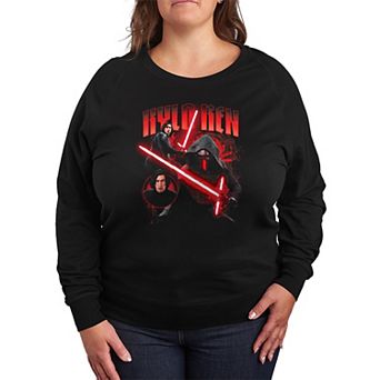 Plus Size Star Wars Kylo Ren French Terry Long Sleeve Tee
