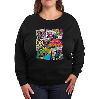 Plus Size Star Wars Boba Fett French Terry Long Sleeve Tee