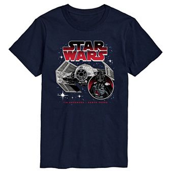 Men's Star Wars Tie Advanced Darth Vader Graphic Tee